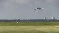 Airplane landing HD Footage