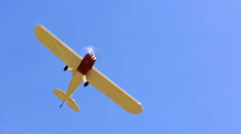 Airplane Landing Tilt Shift Stock Footage 31821614