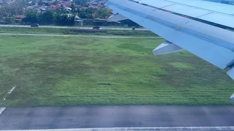 Airplane Landing Time Видео 342686544