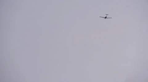 Airplane Lending Stock Footage 36634354