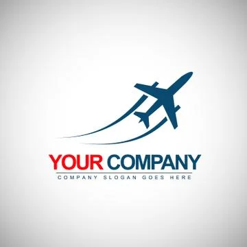 Airplane Logo Stock-Illustration