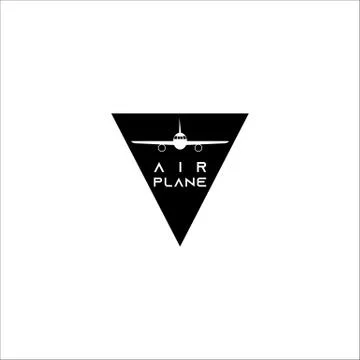 AIRPLANE LOGO Stock Illustration
