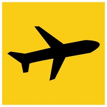 Airplane logo Template vector illustration icon design Stock Illustration