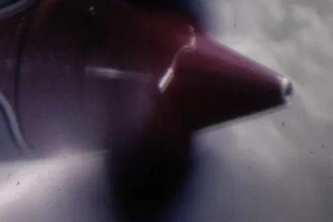 Airplane Looking Down Stock Footage 24669440