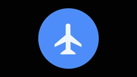 Airplane mode Stock Footage 232987872