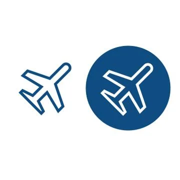 Airplane mode icon 스톡 일러스트