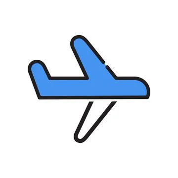 Airplane mode icon Stock Illustration