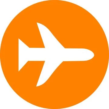 Airplane mode icon Stock Illustration