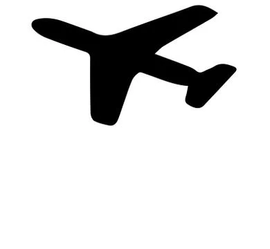 Airplane model vector Stock Illustration
