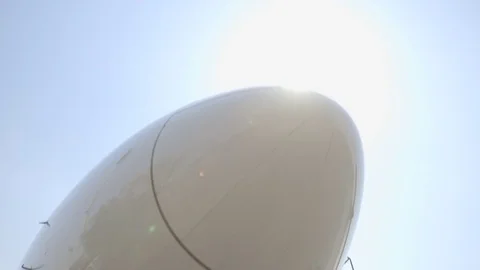Airplane nose Stock-Footage 77099865