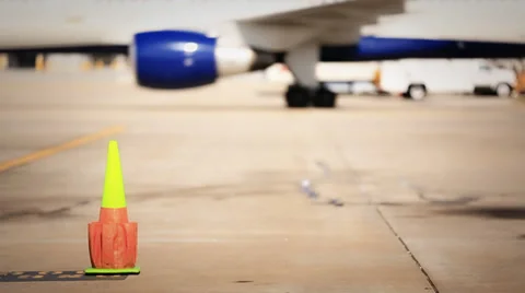 Airplane Passing By Stock Footage 31821582