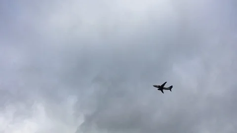 Airplane passing Video stock 86656444