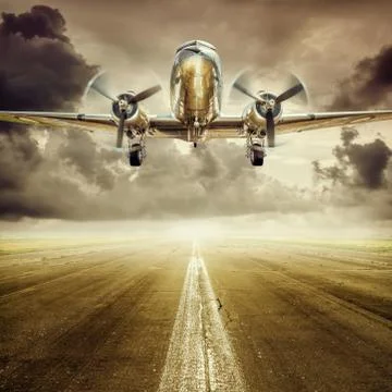 Airplane 스톡 사진