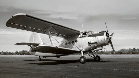 Airplane Fotos Stock