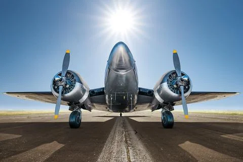 Airplane Stock-Fotos