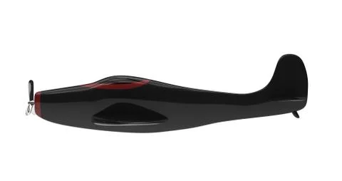 Airplane Profile Stock Illustration