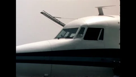 Airplane Propeller Close-up Stock Footage 278240601