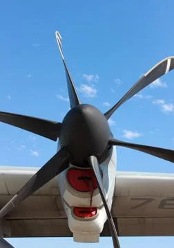 Airplane propeller Stock Photos