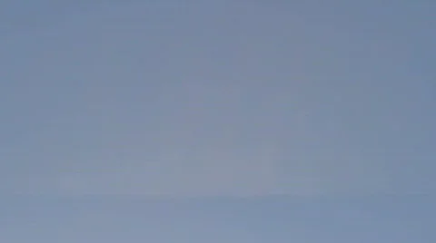 Airplane Roars Overhead 2 HD Stock Footage 701372