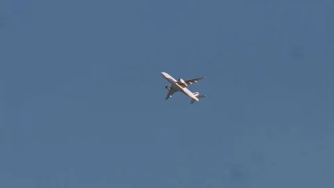 Airplane in the sky Vidéo 76258947