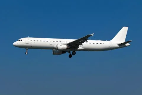 Airplane in the sky Stock Photos