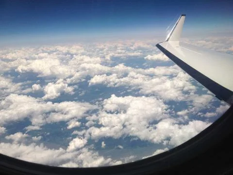 Airplane Sky Foto stock