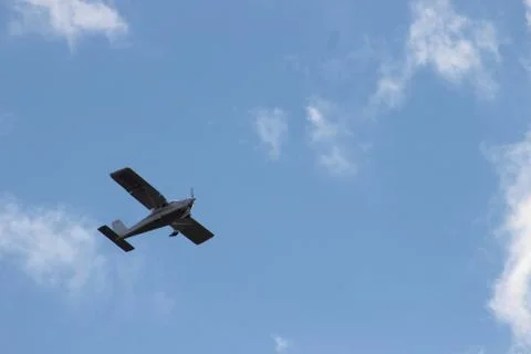 Airplane in the sky Stock Photos