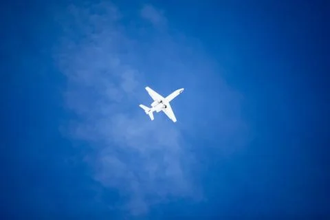 Airplane in the sky Stock Photos