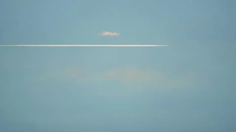 Airplane in Sky Stock Photos
