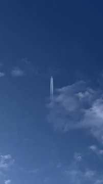 Airplane in the sky Stock Photos