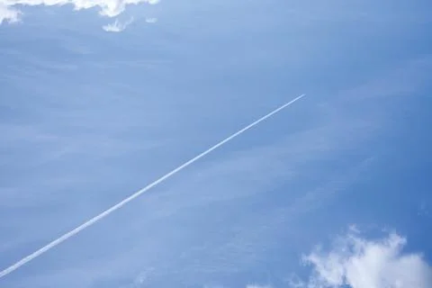 Airplane smudge Stock Photos