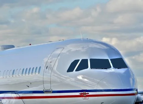 Airplane standby Stock Photos