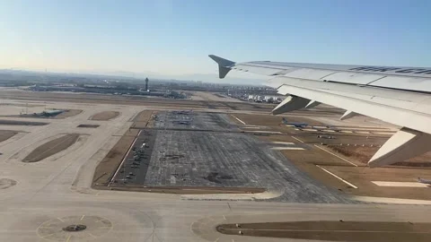 Airplane start to up. Stock Footage 282831395