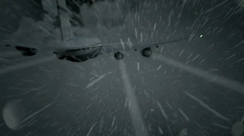 Airplane in Storm Vidéo 39565492