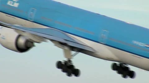 Airplane take off Stock Footage 2001252