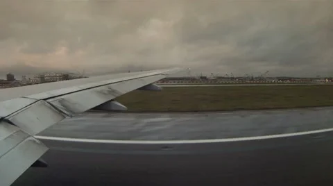 Airplane take off Stock-Footage 7906714