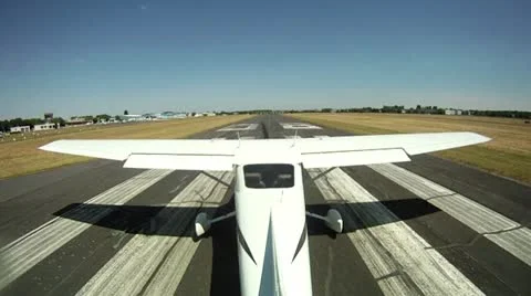 Airplane Take Off Stock-Footage 18186888