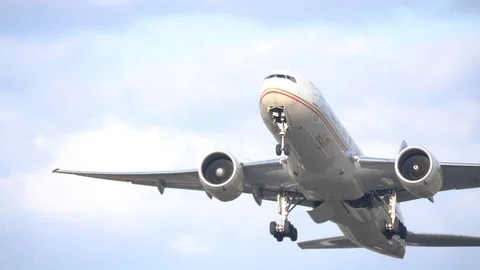 Airplane take off Stock Footage 88781134