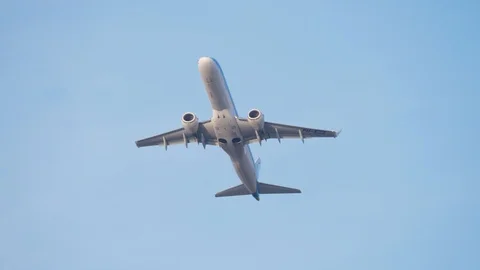 Airplane take off Stock Footage 88885052