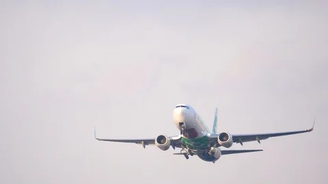 Airplane take off Video stock 88912461