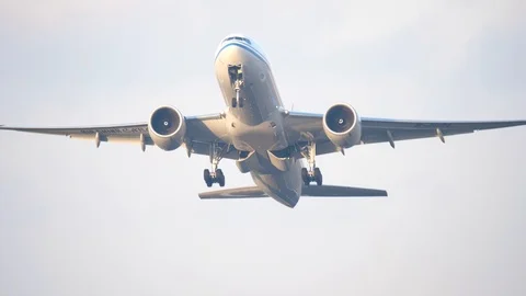 Airplane take off Video stock 88918856