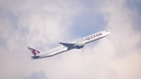 Airplane take off Stock Footage 89044394