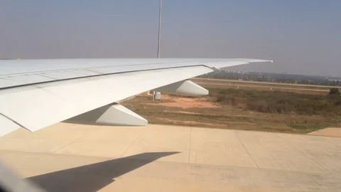 Airplane Take Off Video stock 89105413