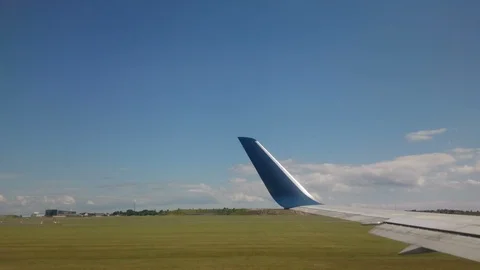 Airplane takeoff 4K Stock Footage 91233295