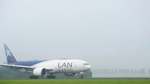 Airplane takeoff Stock Footage 84790104