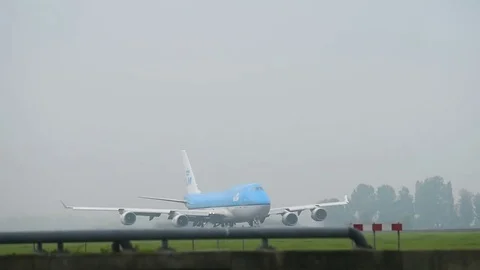 Airplane takeoff Stock Footage 84790132