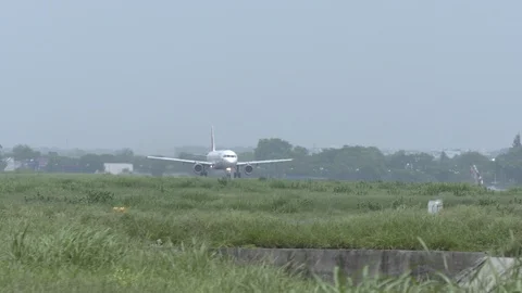 Airplane Takeoff Stock Footage 106620353