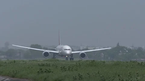 Airplane Takeoff Stock Footage 106621715