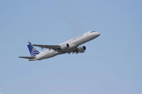 Airplane takeoff Stock Photos