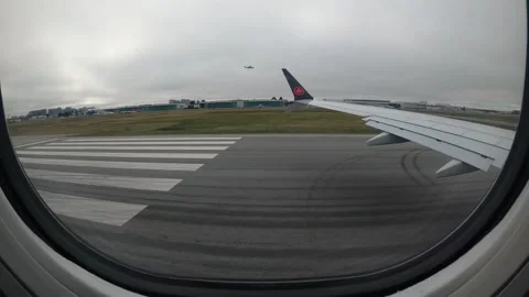 Airplane takeoff timelapse Stock Footage 247353488